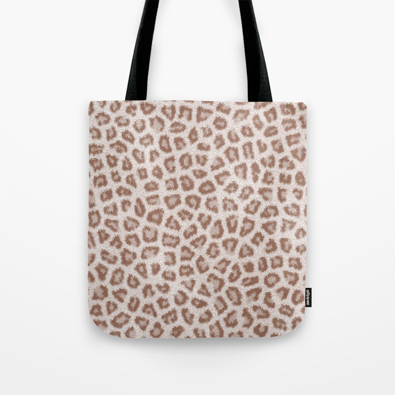 cheetah print tote
