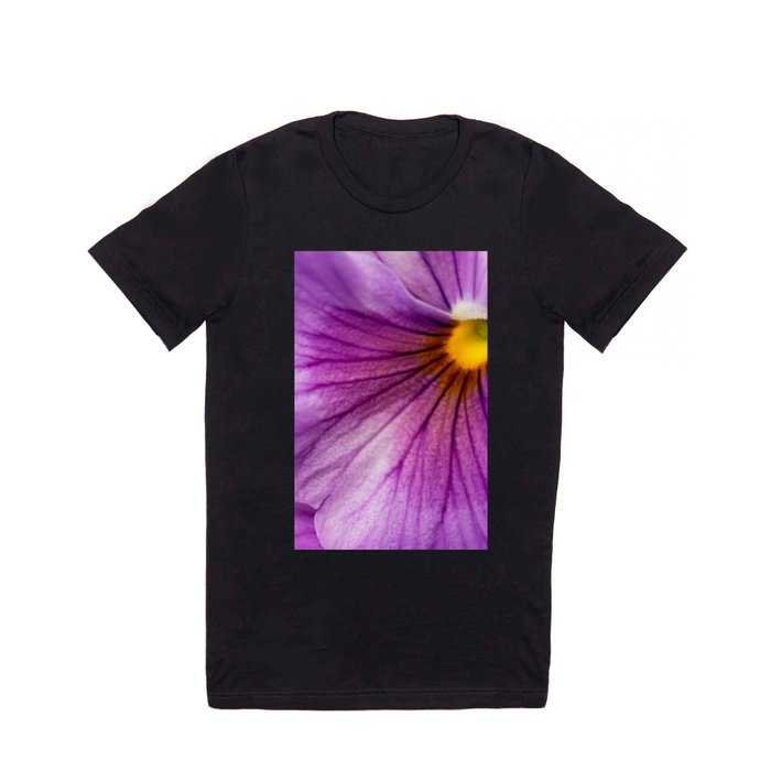 Purple Pansy Flower Close-up #decor #society6 #buyart T Shirt