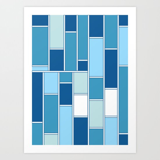 Boxed in Art Print