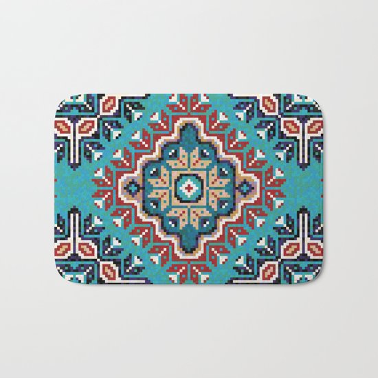 Native American Navajo pattern II Bath Mat
