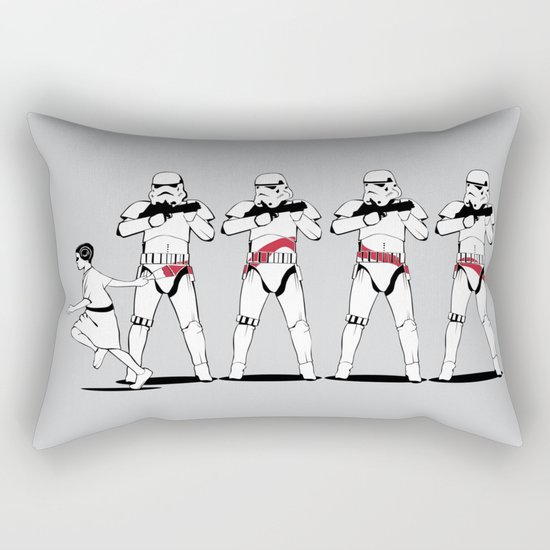 a Rebel Since She Was Young - US AND THEM Rectangular Pillow