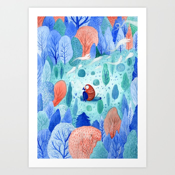 THE FOREST Art Print