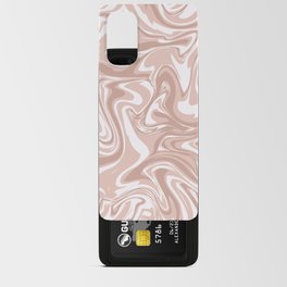 Abstract Beige Dream Liquid Swirl Android Card Case