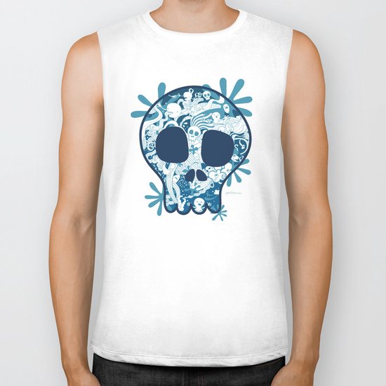 Skull Biker Tank