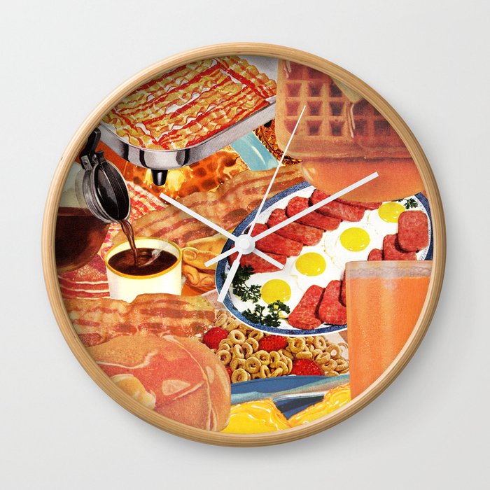 The Most Important Meal Wall Clock