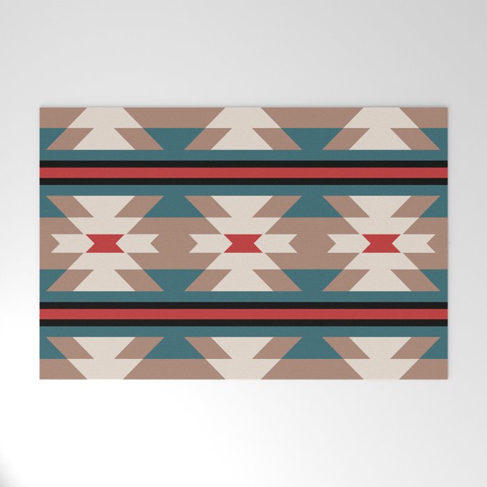 Southwestern Pattern 124 Welcome Mat