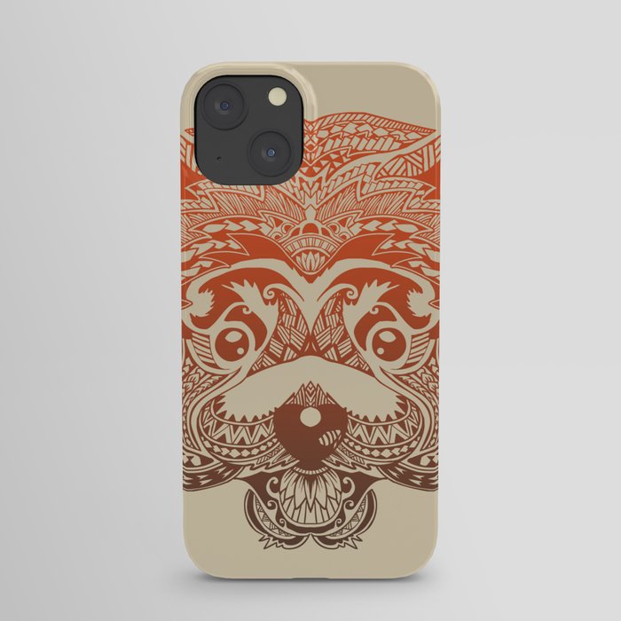 Polynesian Red Panda iPhone Case