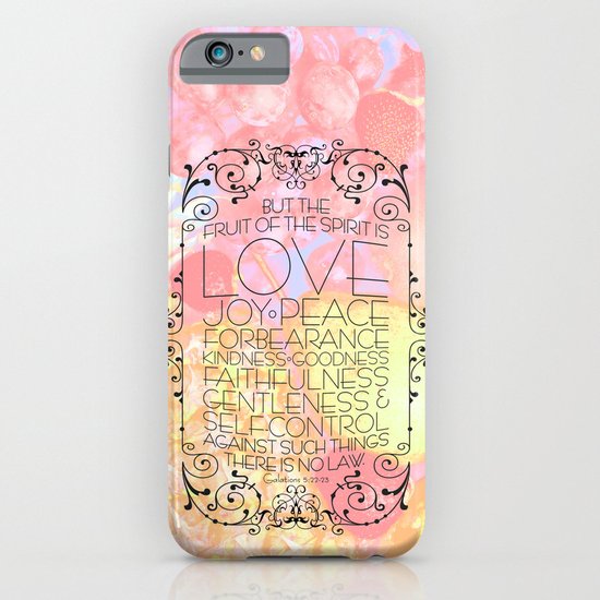 Fruit of the Spirit iPhone & iPod Case