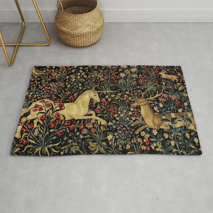 Unicorn deals tapestry rug