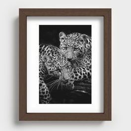 Leopards - Sisterhood Recessed Framed Print