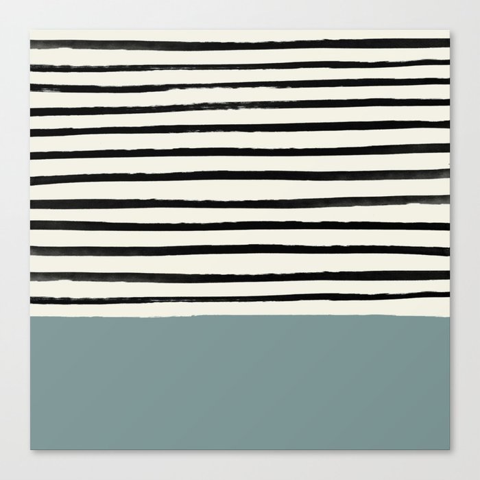 River Stone & Stripes Leinwanddruck River Stone & Stripes Leinwanddruck