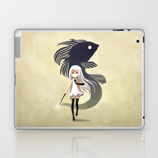 Black Moor Laptop & iPad Skin