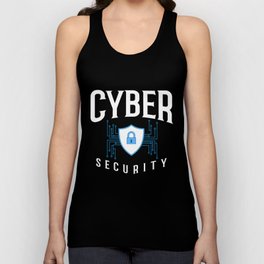 Cyber Security Analyst Engineer Computer Training Unisex Tank Top