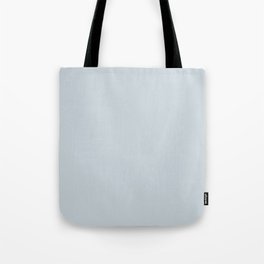 Meadow Mist Pastel Blue Solid Color Pairs W/ Behr's 2020 Trending Color Light Drizzle N480-1 Tote Bag