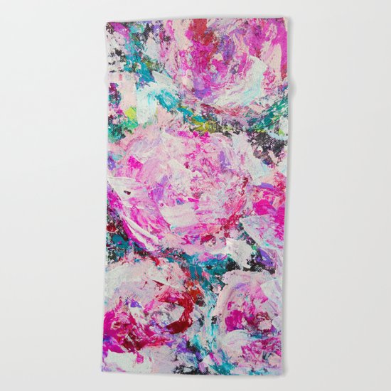 Abstract painting 2 Beach Towel