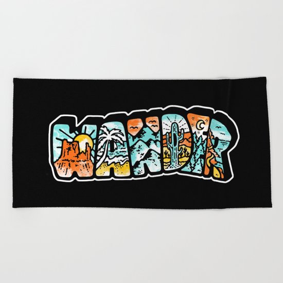 WANDER Beach Towel