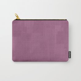 Grape Nectar Square Pixel Color Accent Carry-All Pouch