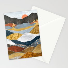 Desert Cold Stationery Card