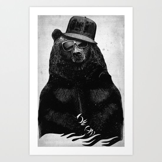 BlackB Art Print