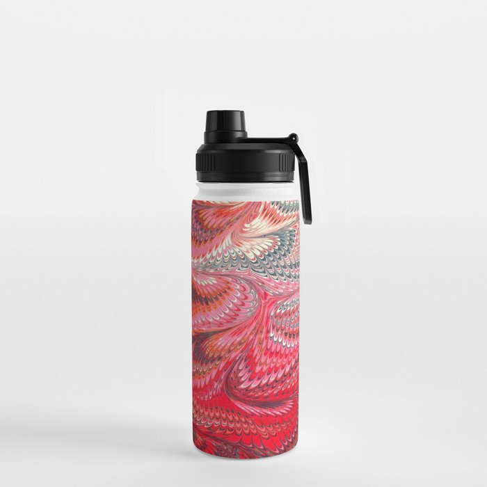 Elegant Marble Swirls Slim Water Bottle  Swirls, Slim water bottle,  Organic design