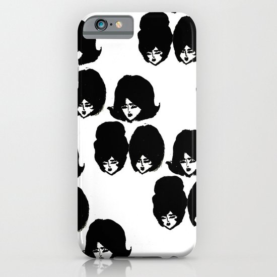 Bouffant Girls II iPhone & iPod Case