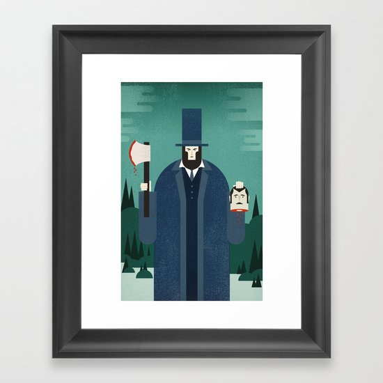 Vampire Hunter Framed Art Print