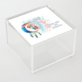 You Are My Person - Moon Flower Love Art Acrylic Box