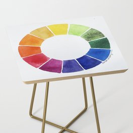 Color Wheel Side Table