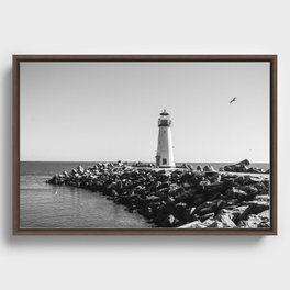 Lighthouse Framed Canvas