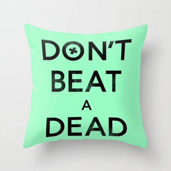 Seriously... Throw Pillow