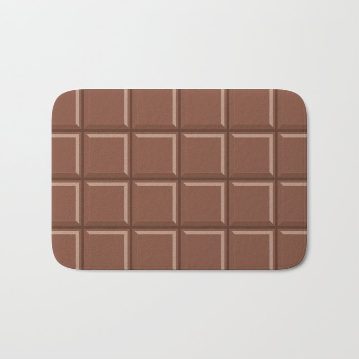 Chocolate Candy Bar Bath Mat