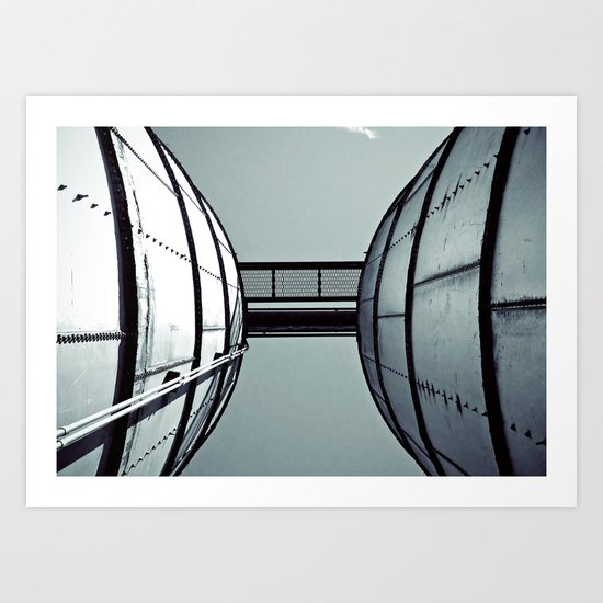 A view up Art Print