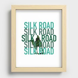The Silk Road Marketplace  Recessed Framed Print