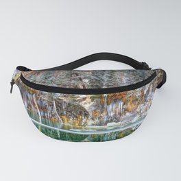 A Serene Chill Hanging Lake Winter Fanny Pack