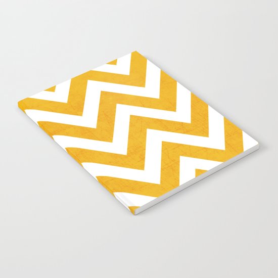 yellow chevron Notebook