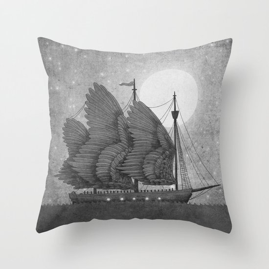 Night Odyssey Throw Pillow