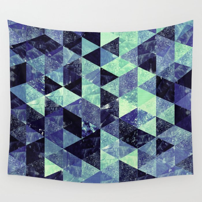 Abstract Geometric Background #6 Wall Tapestry