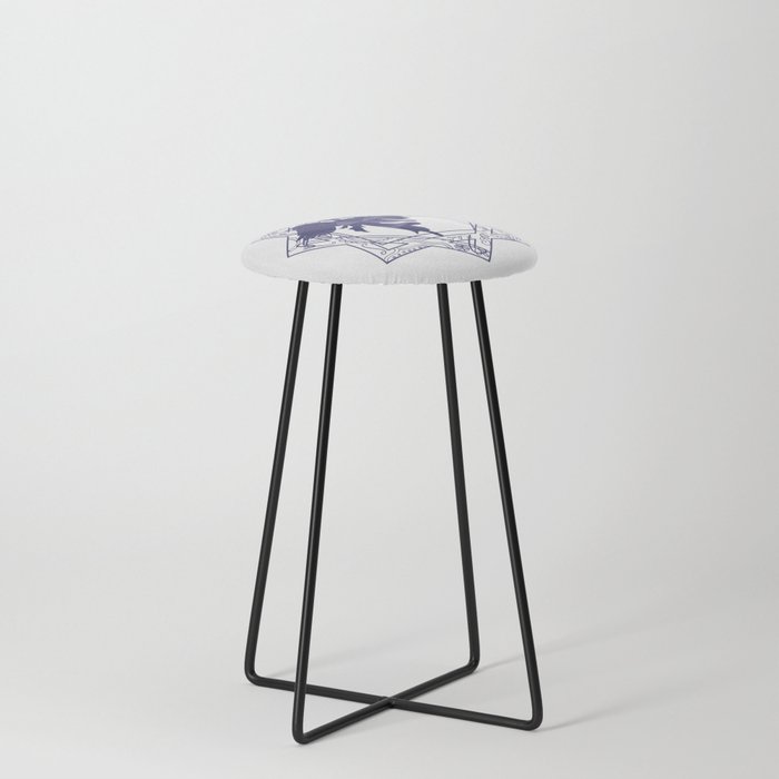 Flying Angel Counter Stool