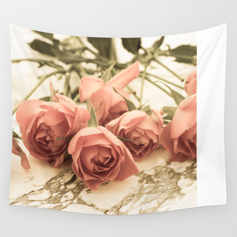 Antique Roses Wall Tapestry By Yumehana77 Society6