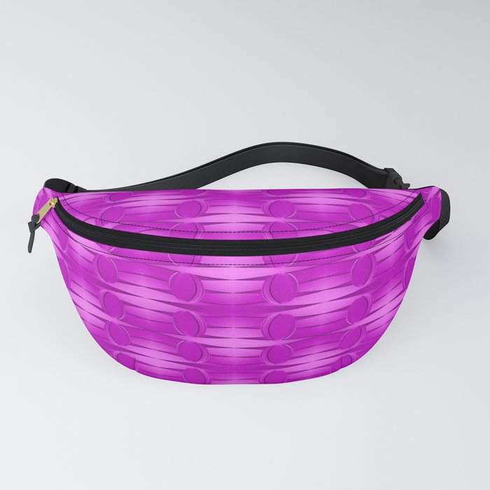 Pattern with pink Fanny Pack