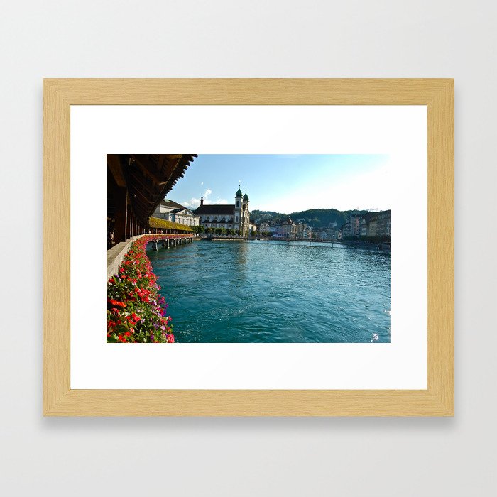 Lake Lucerne, Switzerland  Framed Art Print