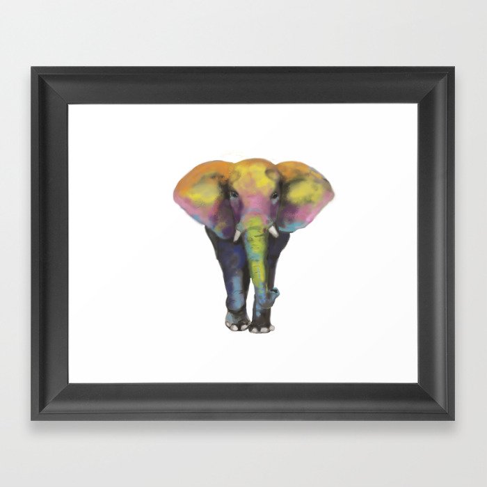 elephant Framed Art Print