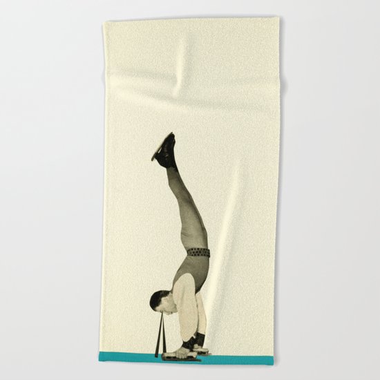 Skater Tricks Beach Towel