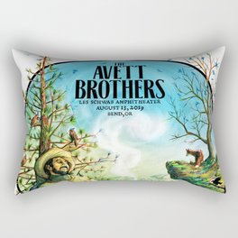 avett brothers band tour 2021 Rectangular Pillow