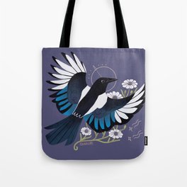 Familiar - Eurasian Magpie Tote Bag