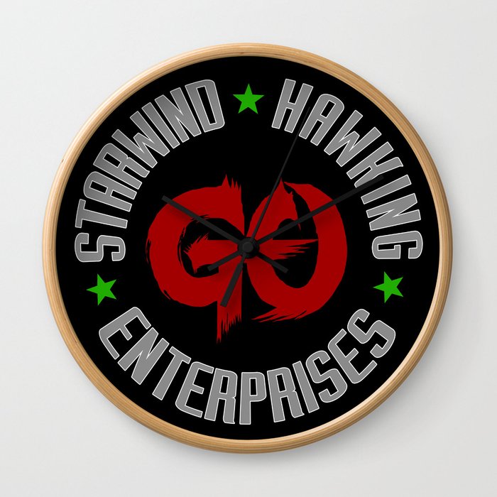 Outlaw Star: Starwind and Hawking Enterprises Wall Clock
