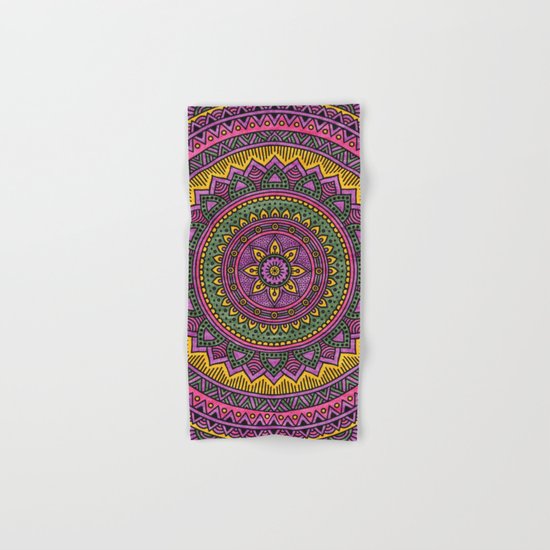 Hippie mandala 45 Hand & Bath Towel