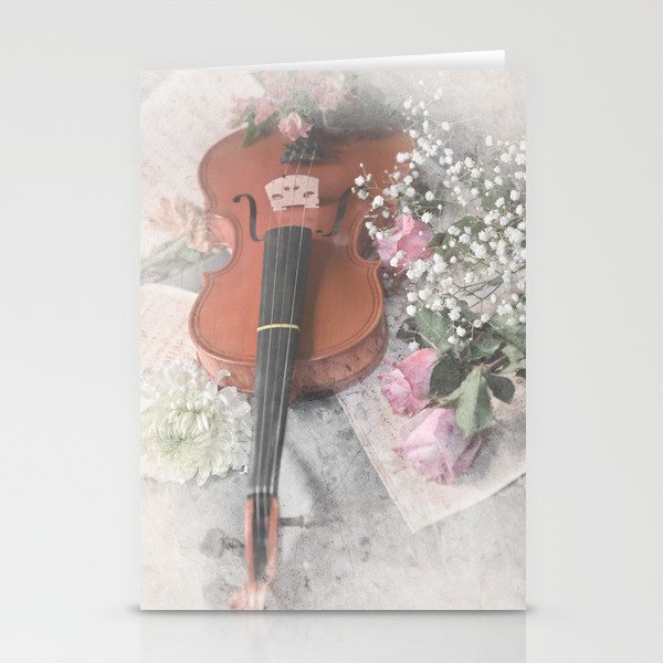For the Love of Music Stationery Cards