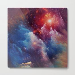 Misterious Space Metal Print