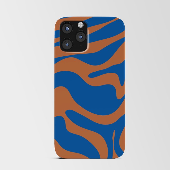 27 Abstract Liquid Swirly Shapes 220802 Valourine Digital Design  iPhone Card Case